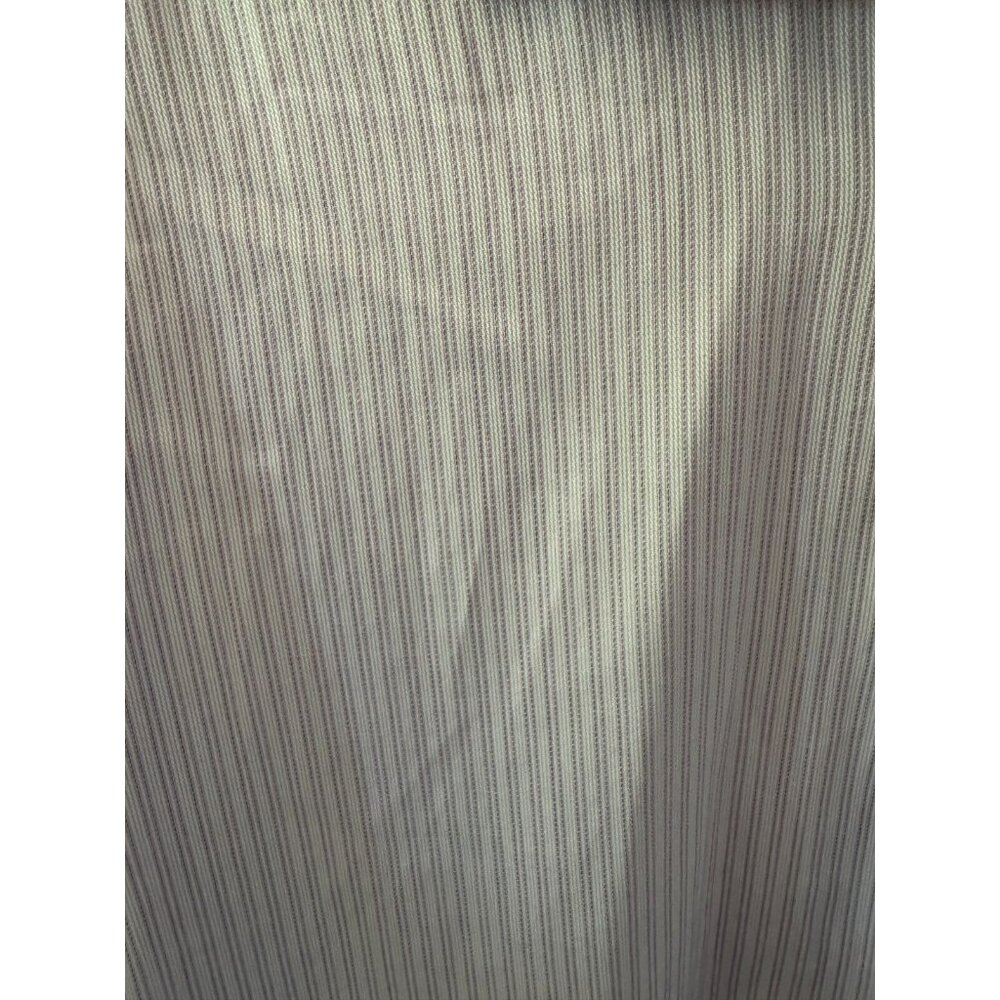 Calvin Klein Mens Tall 18 36/37 Lavender Striped Long Sleeve Button Up‎ Shirt - Picture 4 of 5